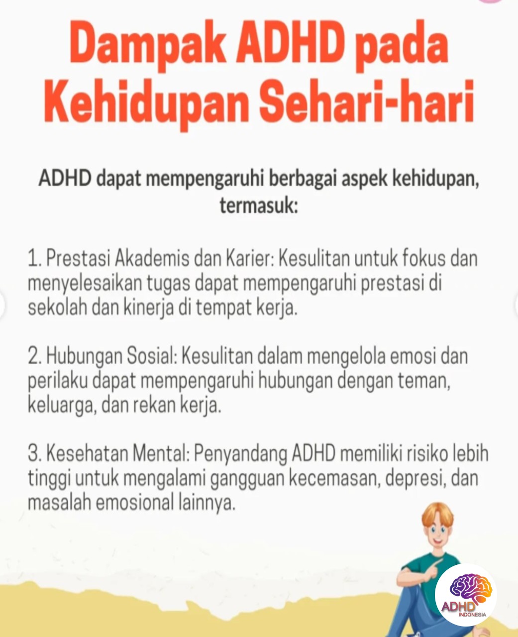 ADHD dan Hubungan Sosial Anak di Lingkungan Sekolah di Kabupaten Tulang Bawang Barat